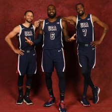 James, Curry, Durant, le trident s'unissent pour se battre aux Jeux Olympiques de Paris